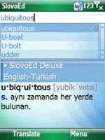 English Talking SlovoEd Deluxe English-Turkish & Turkish-English dictionary