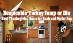 Despicable Turkey Jump  Thanksgiving Game for Kids