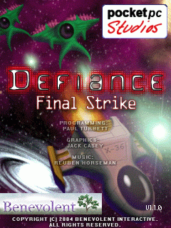 Pocket PC Studios - Defiance: Final Strike *** WAS $8.95!!! ***