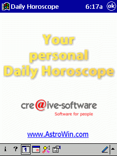 Daily Horoscope for Pocket PCs (MIPS)