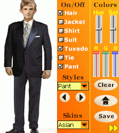Digital Dresses(Men) for Pocket PC