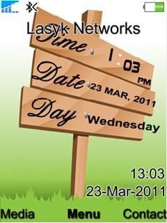 Digital Date Clock