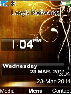 Digital Date Clock