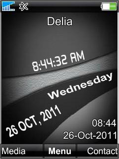 Digital Date Clock