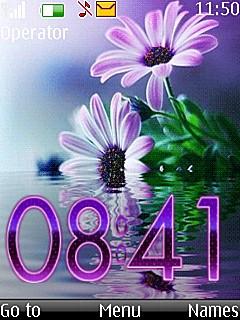 Digital Flower Clock