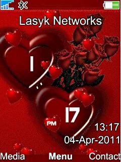 Digital Heart Clock