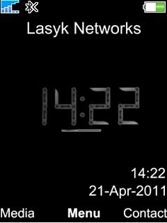 Digital Metal Clock
