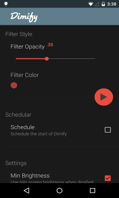 Dimify - Screen Filter