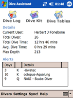 Dive Assistant 2006(PPC 2002 and above)