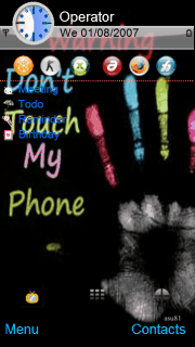 don't touch