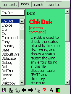 emDos Reference for Pocket PC 2002 / 2003