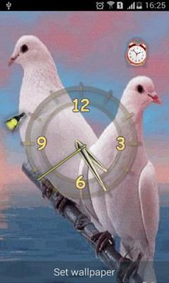 Dove Alarm Clock and Flashlight