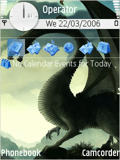 Dragon - S60 Theme with Screen Saver - S60 3rd