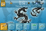 Blackberry Bold ZEN Theme: Dragon Tattoo