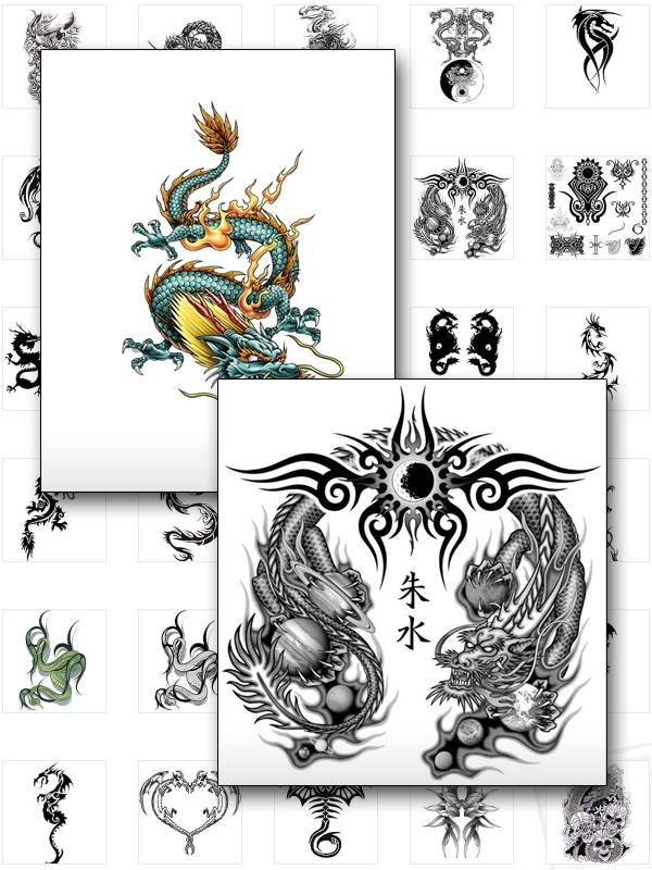 dragon tattoos pictures