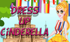 Dress up Cinderella princess to rest
