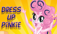 Dress up Pinkie pony