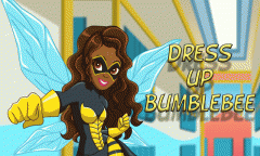 Dress up superhero Bumblebee