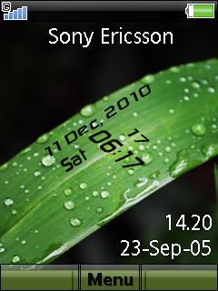 Drops Clock