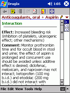 The Medical Letter's 2002 Handbook of Adverse Drug Interactions