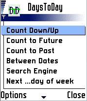 DaysToDay Calendar Counter