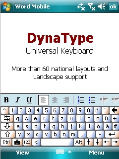 DynaType Universal Keyboard