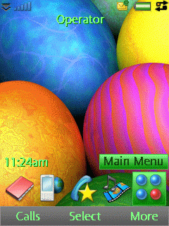 Delux easter egg,  theme ui for UIQ 3rd