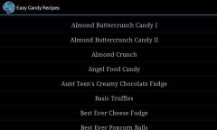 Easy Candy Recipes