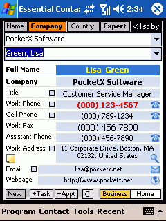 PocketX Contact Management Bundle