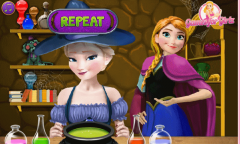 Elsa and Anna Superpower Potions