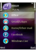 emoze - Push email and messages - Beta