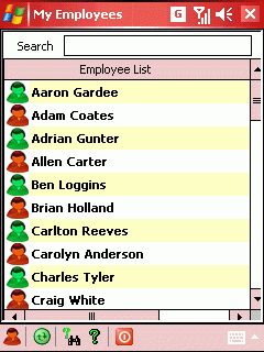 My Employees for Windows Mobile 5.0/6.0