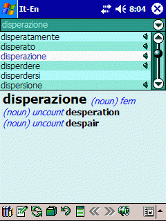 English-Italian and Italian-English dictionary (full)