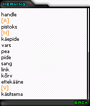 Handle Dictionary English-Estonian