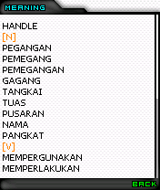 Handle Dictionary English-Indonesian