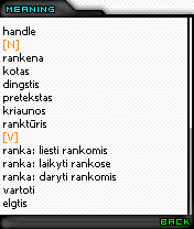 Handle Dictionary English-Lithuanian