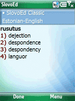 SlovoEd Classic English-Estonian & Estonian-English dictionary