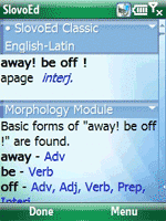SlovoEd Classic English-Latin & Latin-English dictionary