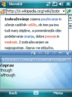 SlovoEd Compact English-Slovenian & Slovenian-English dictionary for Windows Mobile