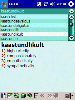 Estonian-English and English-Estonian dictionary (full)