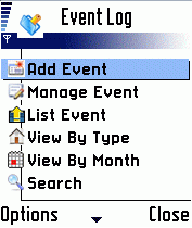 EventLog for symbian