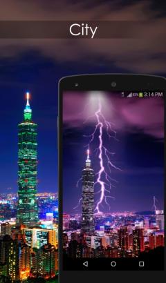 Extreme Thunderstorm Live Wallpaper