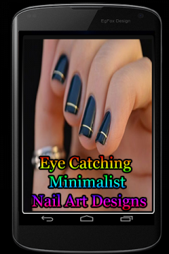 Eye Catching Minimalist Nail Art Designs