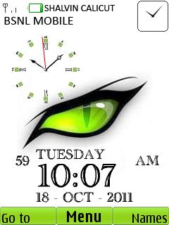 Eye Clock