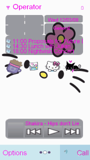 face hello kitty