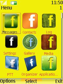 Facebook Icon W Tone