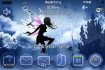 Blackberry Bold ZEN Theme: Fairy Night Animated
