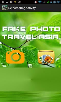Fake Photo Travel Asia