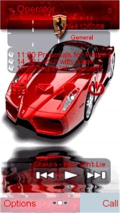 Ferrari In Red