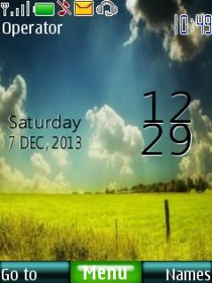 field digital clock